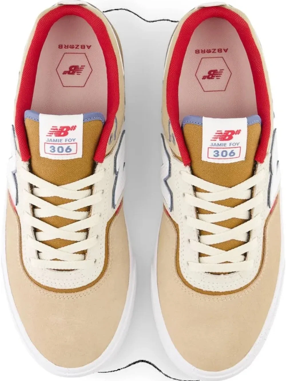 NWOB Jamie Foy × New Balance Numeric 306 'Tan White' MEN’s size 10.5